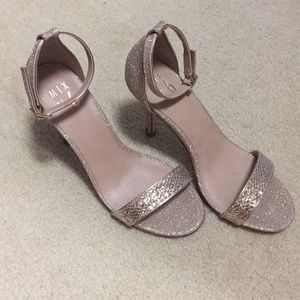 Mix No. 6 Glittery Heels Sz 9